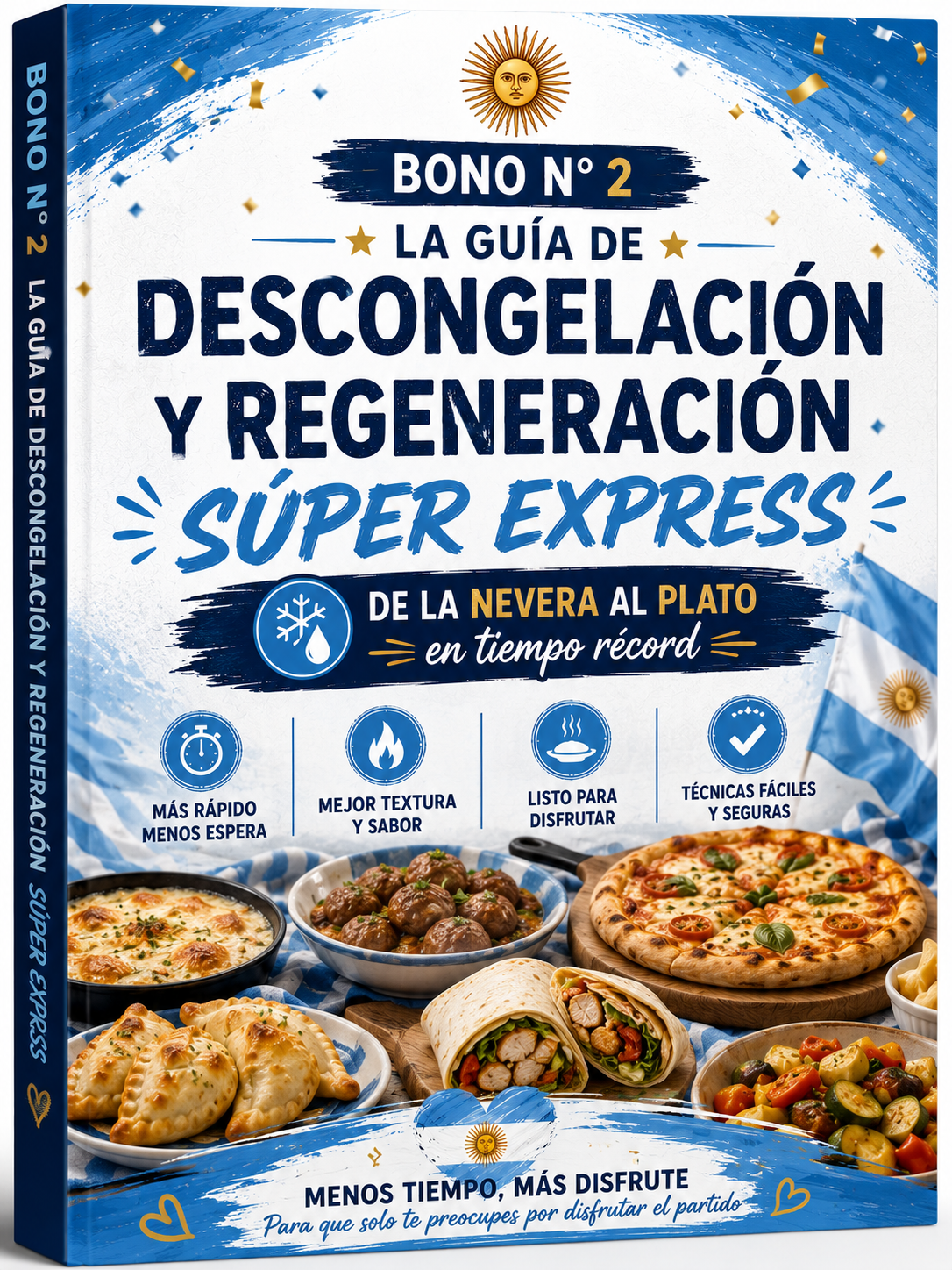 Resolve con más de 127 recetas mundialista para la juntada