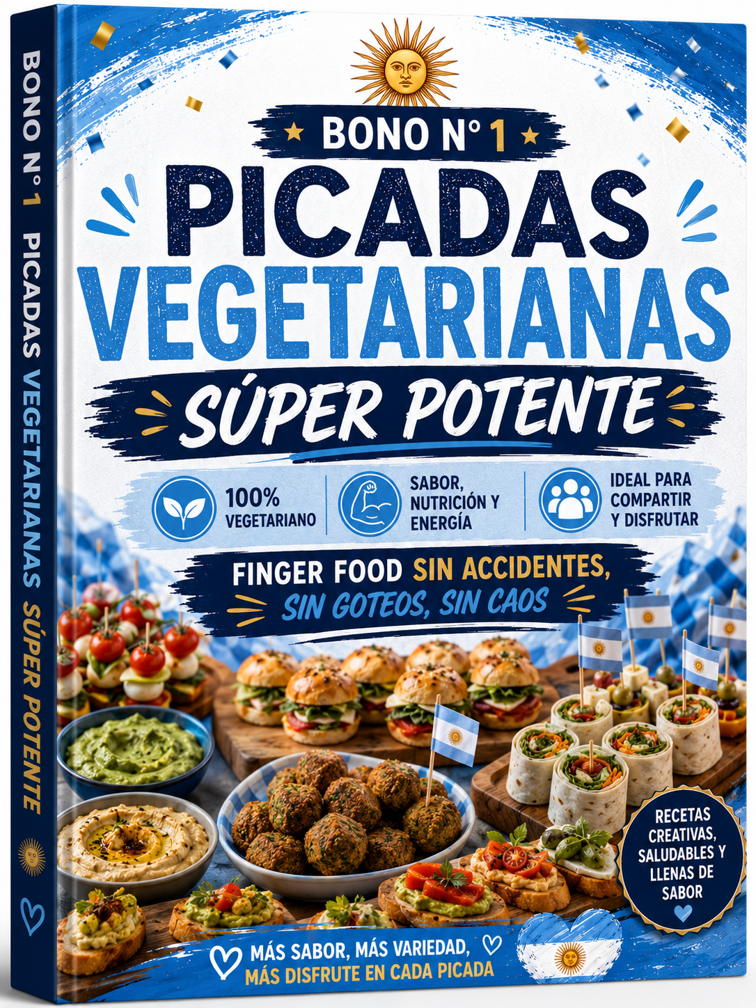 Resolve con más de 127 recetas mundialista para la juntada