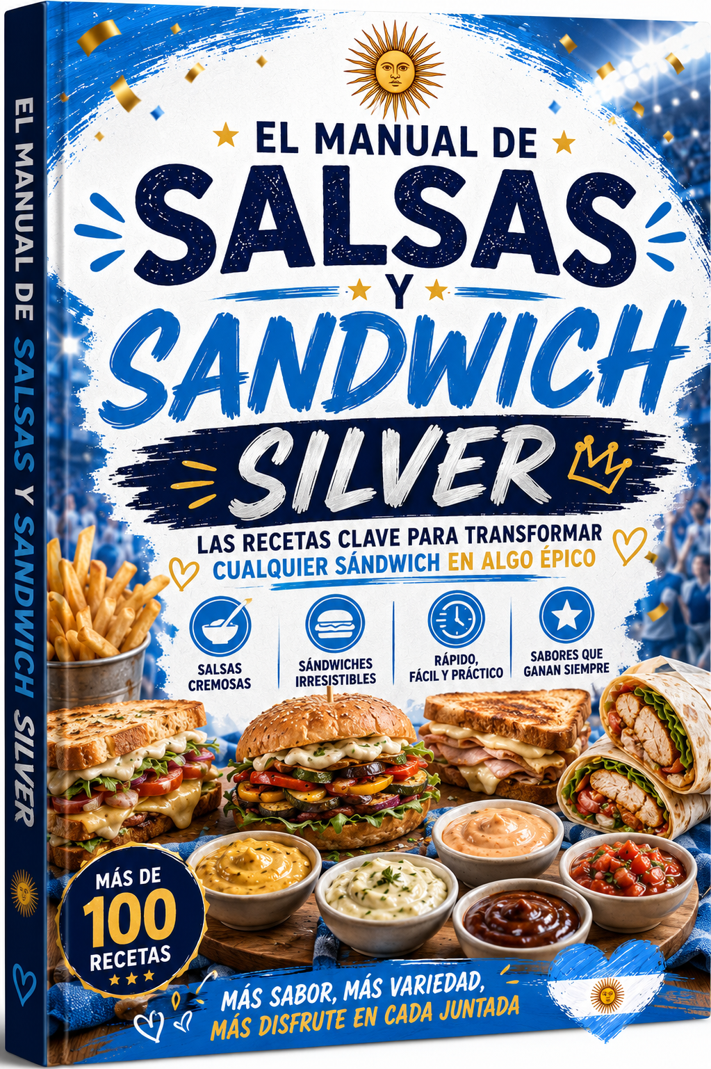 Resolve con más de 127 recetas mundialista para la juntada